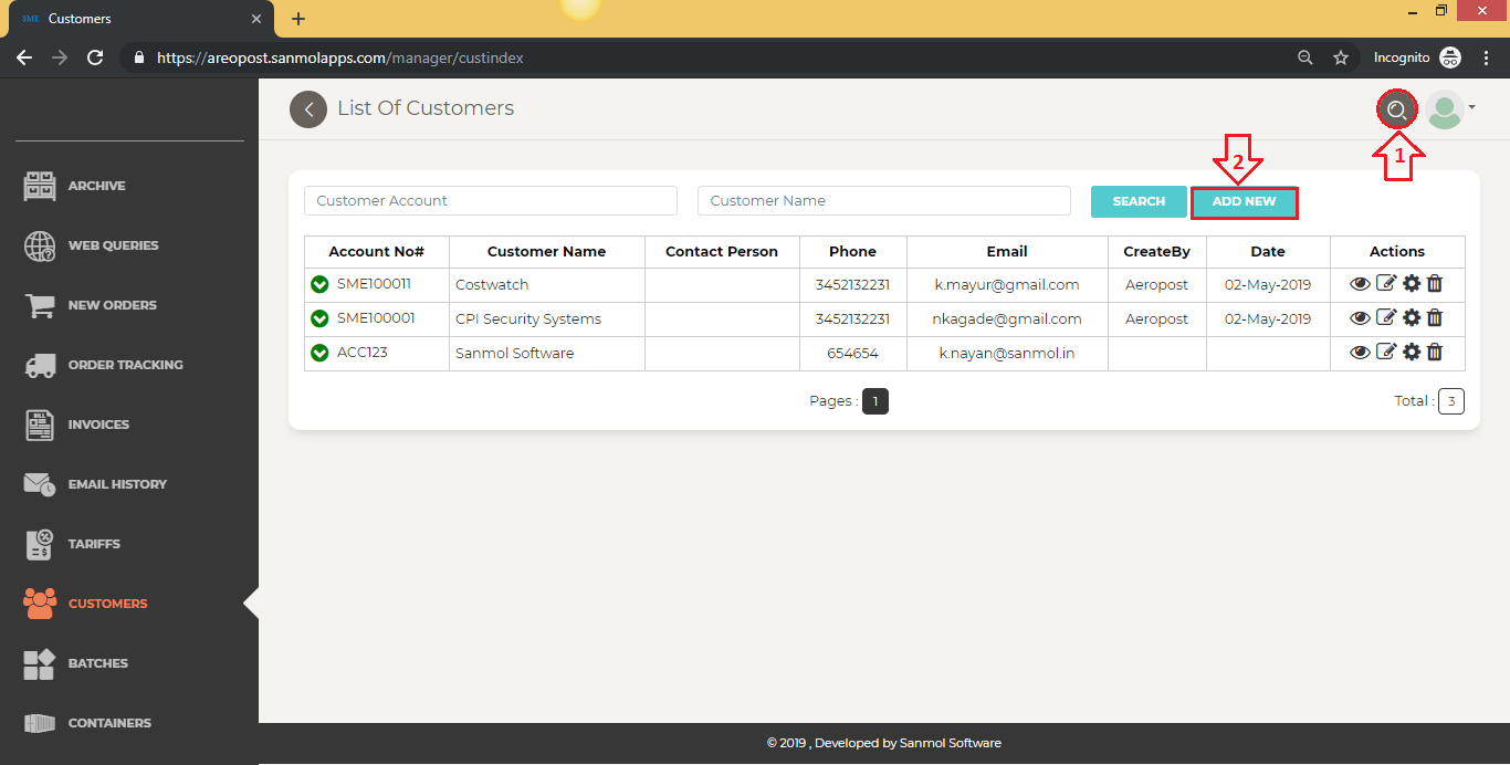 Smart Shipping Portal Manual