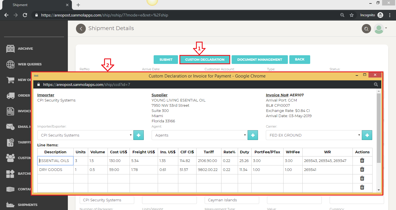 Smart Shipping Portal Manual