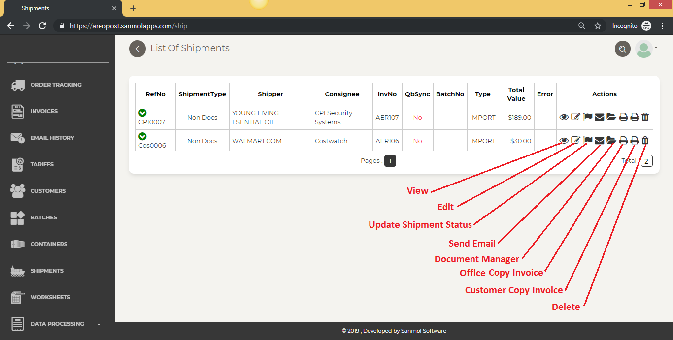 Smart Shipping Portal Manual